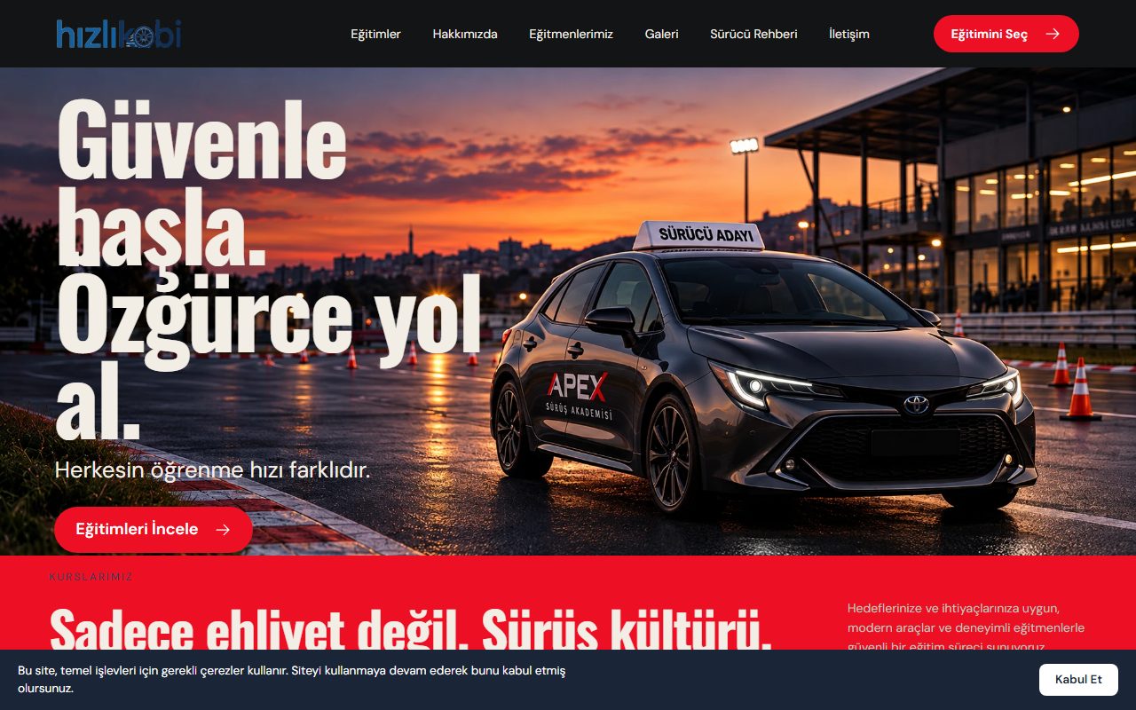 Sürücü Kursu 6 temasının demo önizlemesi