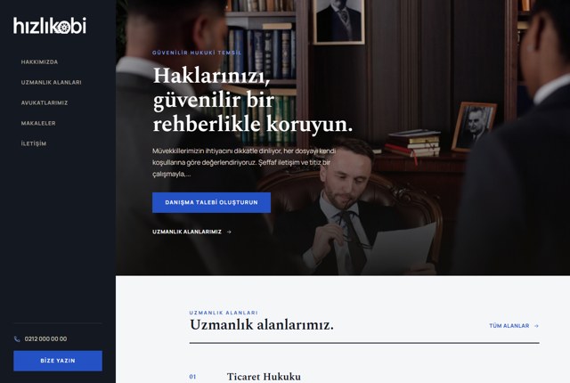 Avukatlık 4 temasının demo önizlemesi