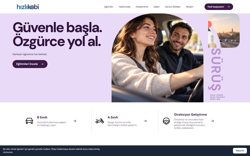 Sürücü Kursu 7 temasının demo önizlemesi