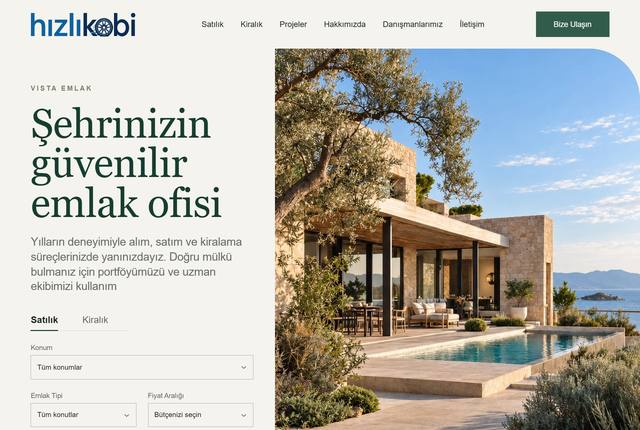 Emlak 2 temasının demo önizlemesi