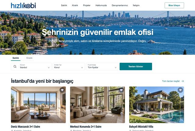 Emlak 3 temasının demo önizlemesi