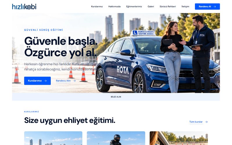Sürücü Kursu 1 temasının demo önizlemesi
