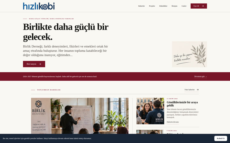 Dernek 2 temasının demo önizlemesi