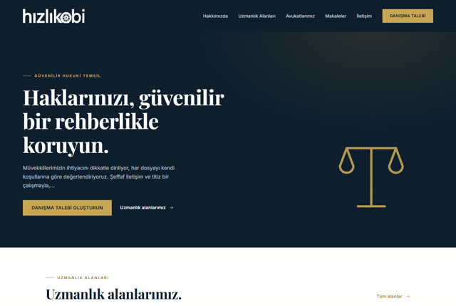 Avukatlık 1 temasının demo önizlemesi